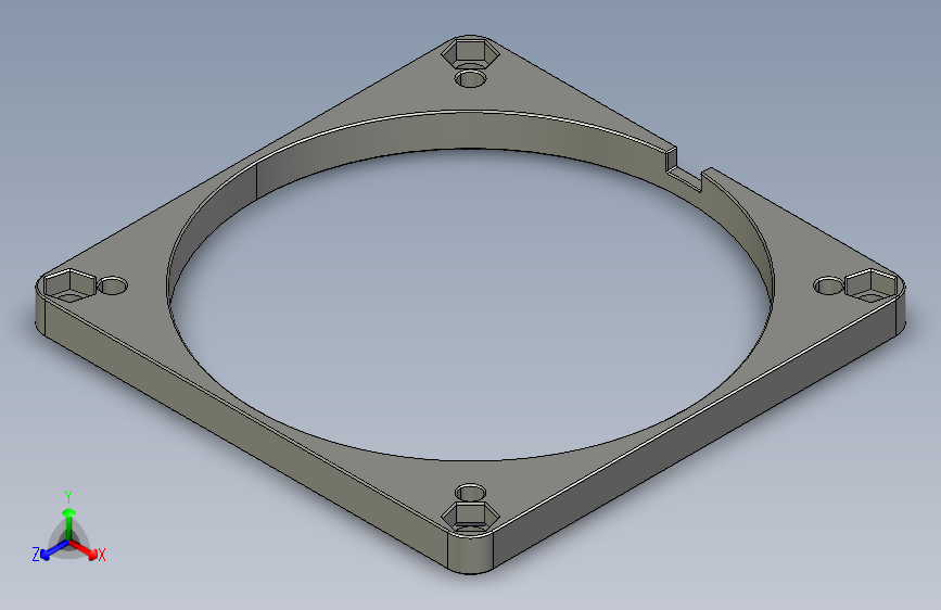 印刷机风扇适配器
