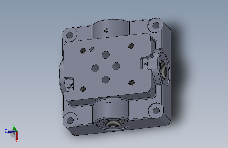 原装NG6-液压阀块。