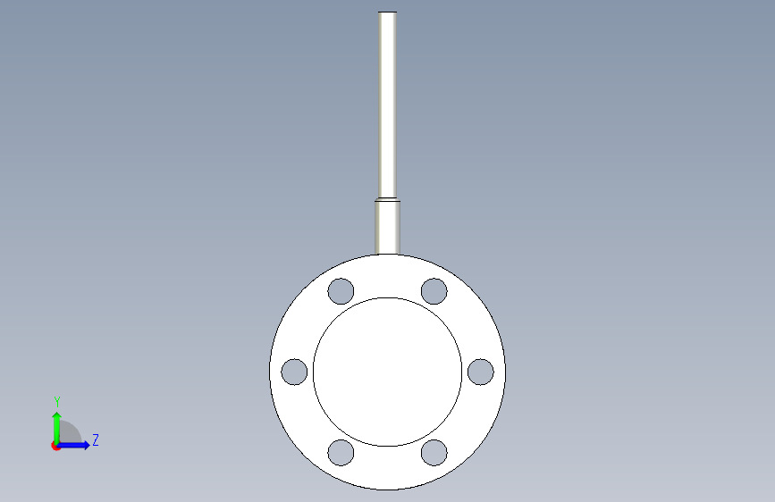A0005155-EMS40-1kN 2kN 5 kN应变片膜力传感器称重传感器_STEP_模型图纸下载 – 懒石网
