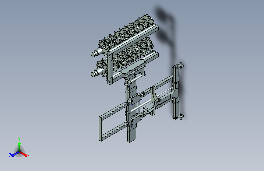葡萄藤预修剪机