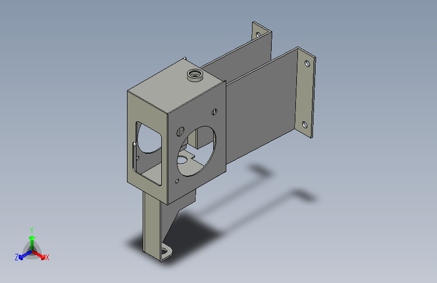 改进后的换挡箱