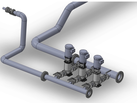 A0005178-卫生系统管道。