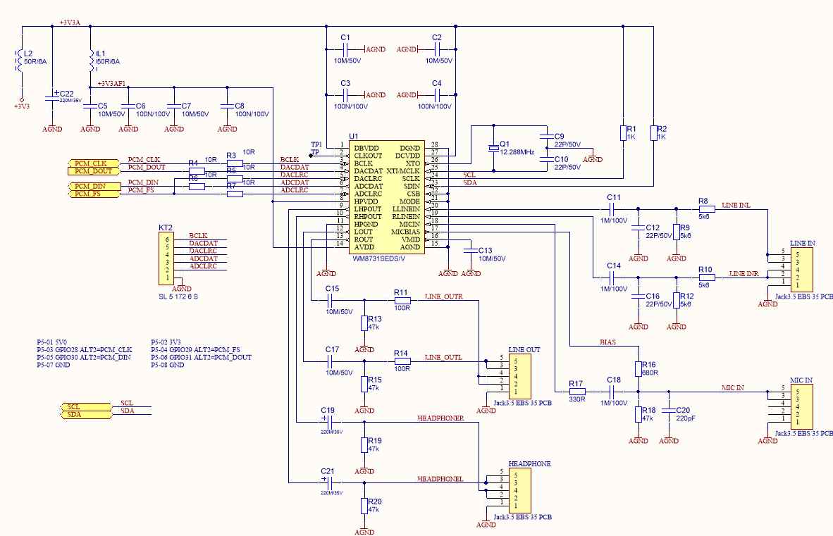 A0005177-音频编解码器 WM8731