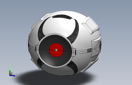 飞行蛋形无人机