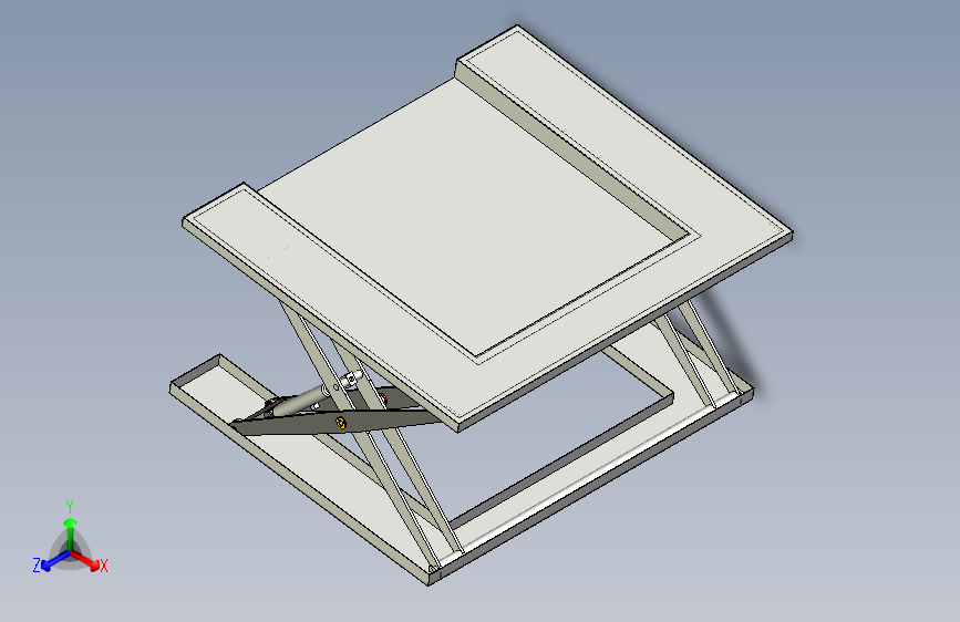 240Kg液压升降台。