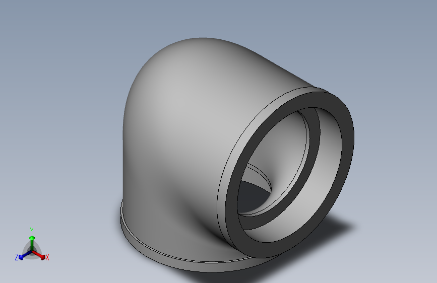 90度弯头GB-T14383