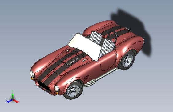 谢尔比眼镜蛇跑车