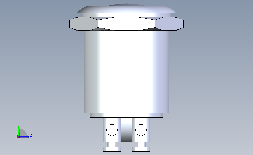 PBS-28B-3按钮开关PBS-28B-3 (2)_STEP_模型图纸下载 – 懒石网