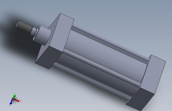 气动缸125x32x525mm