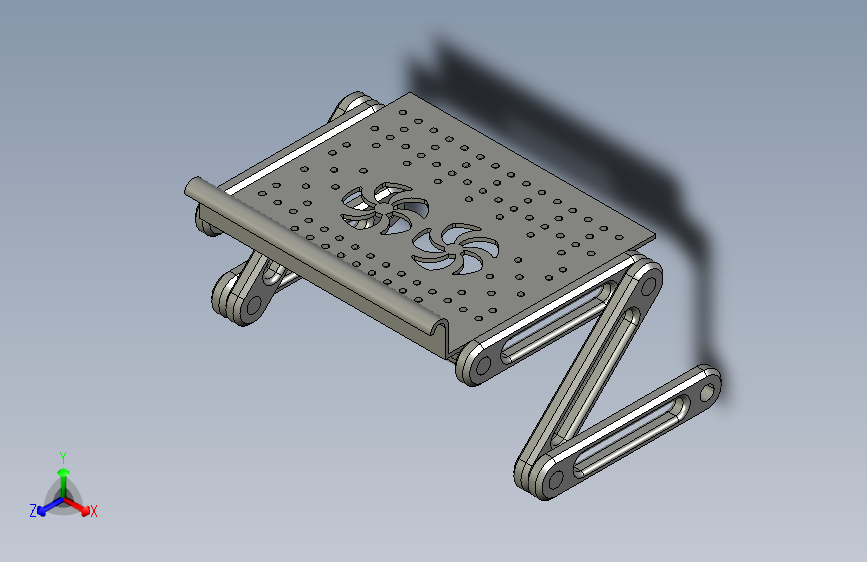 折叠笔记本电脑桌  STP