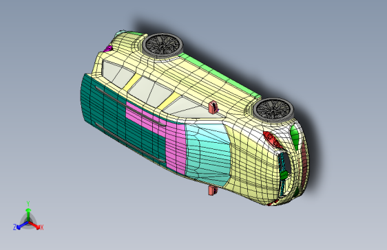 奔驰SUV catia