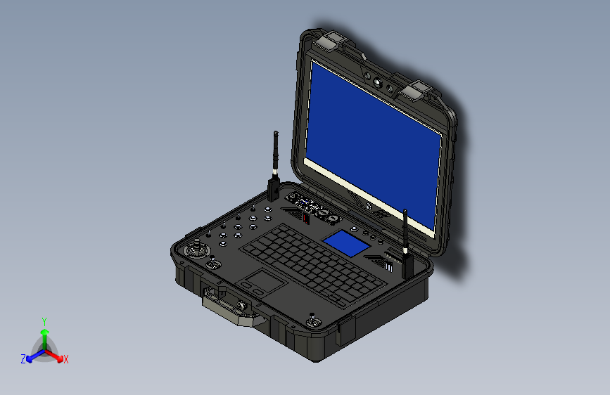 便携式无人机控制箱