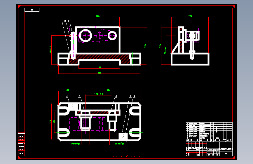 ca6140机床后托架机械加工工艺及铣底面夹具设计【一面两销】