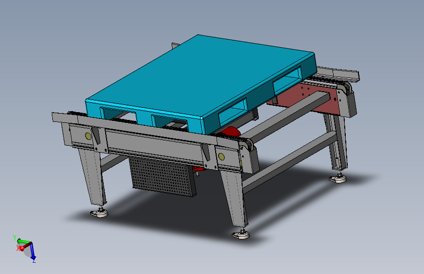 黄陂TPL1501-03-00-00-00 1600托盘链式输送机