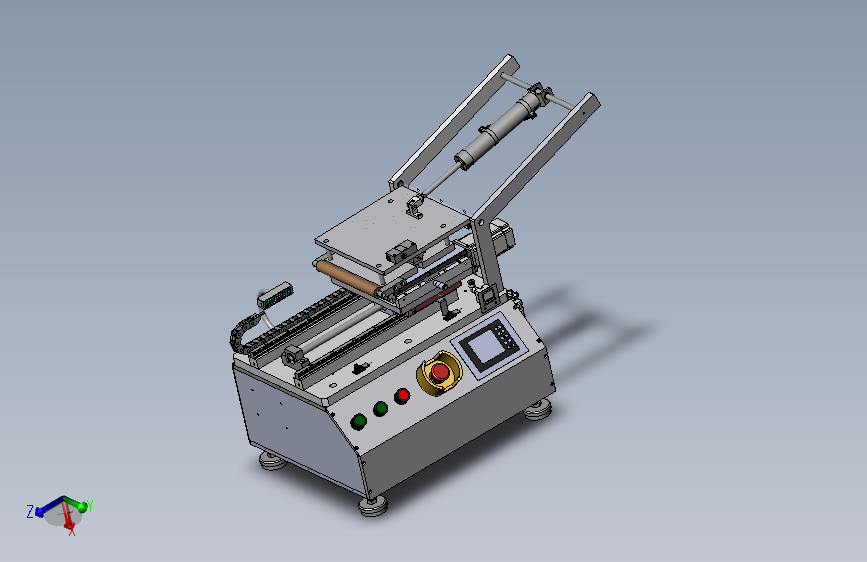 手动贴POL偏光片贴附机