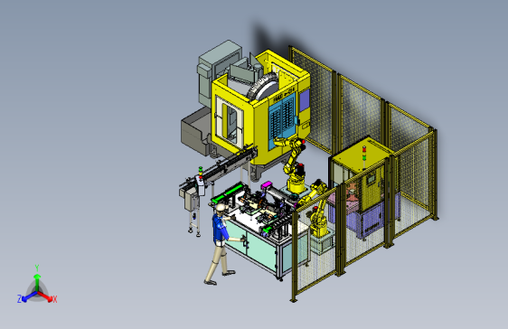 手机外壳加工打磨单元