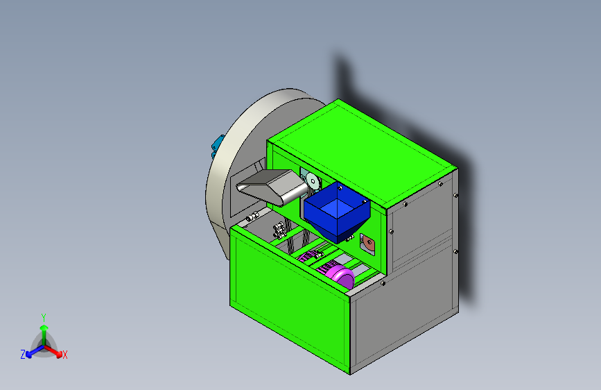 蔬菜自动切片机