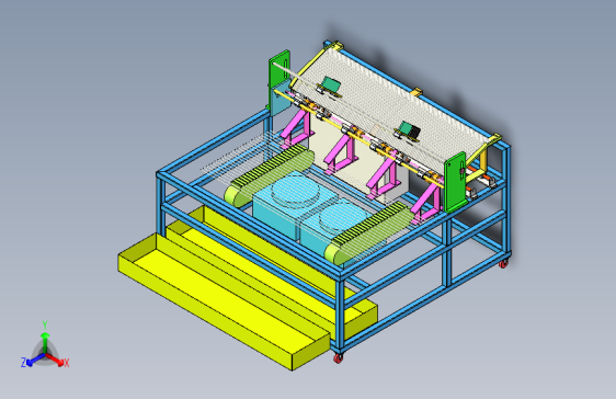 自动油管画线工装