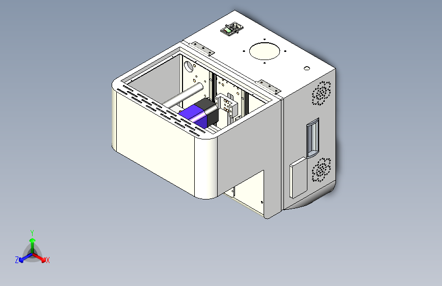 一款手机贴膜滚压设备3D图纸