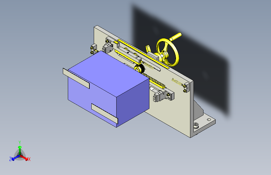一款同步宽度传感器换装组件3D图模型