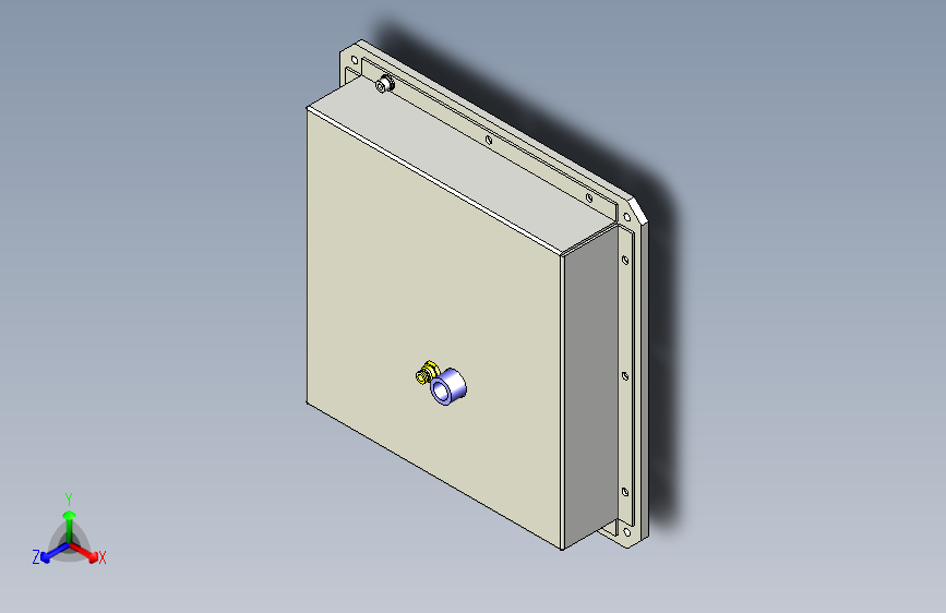 一款同时夹紧机构3D模型