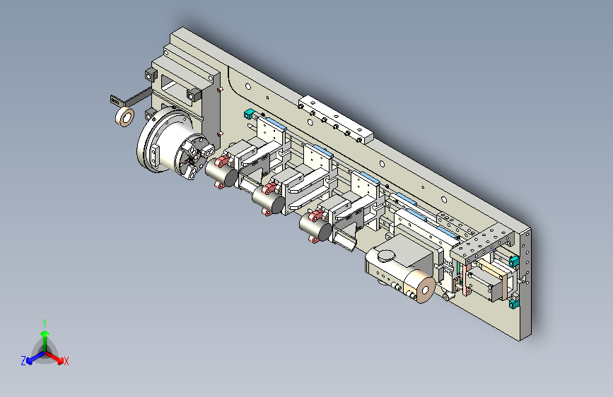 一款凸轮轴夹具装配图