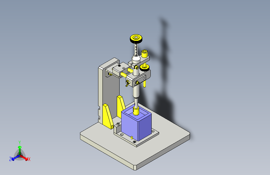 一种工件高度判定夹具3D图纸