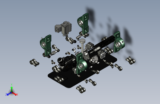 一种机器人抓袋器设计图