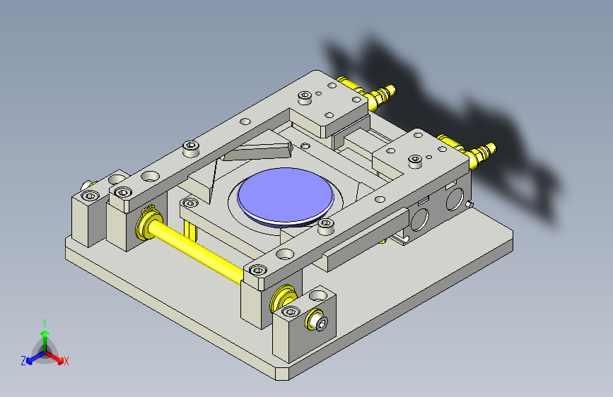 一种夹紧夹具3D图纸