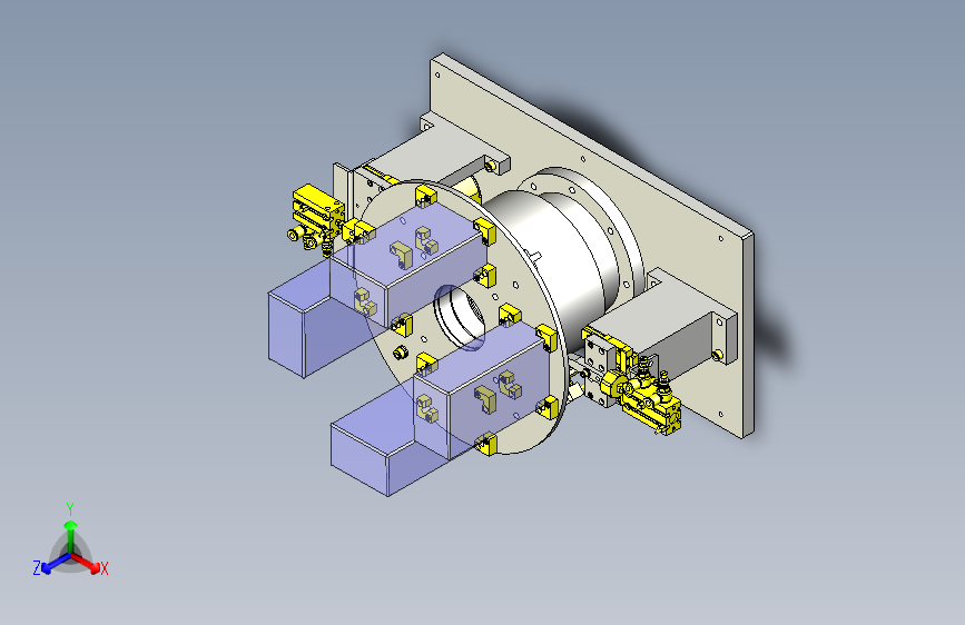 一种简易分度转台3D图纸
