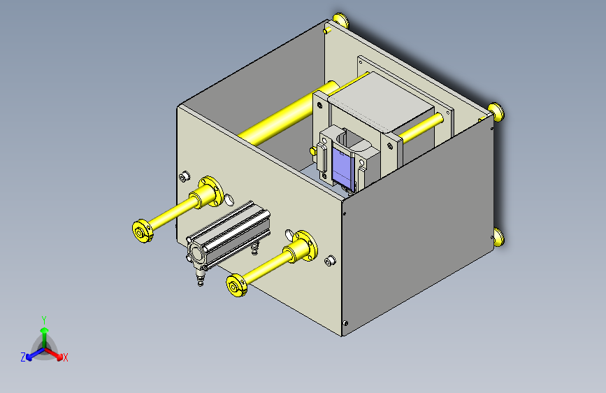 一种浇口剪钳机构