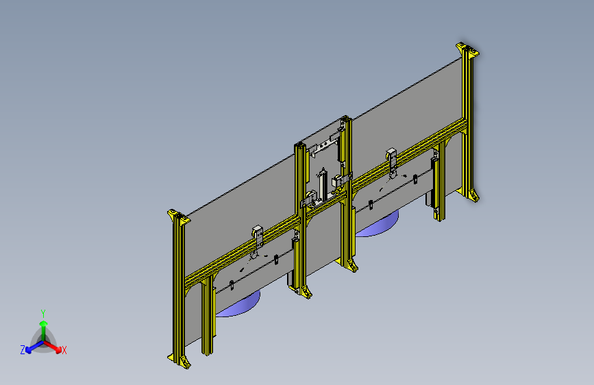 一种卷帘机构3D图纸