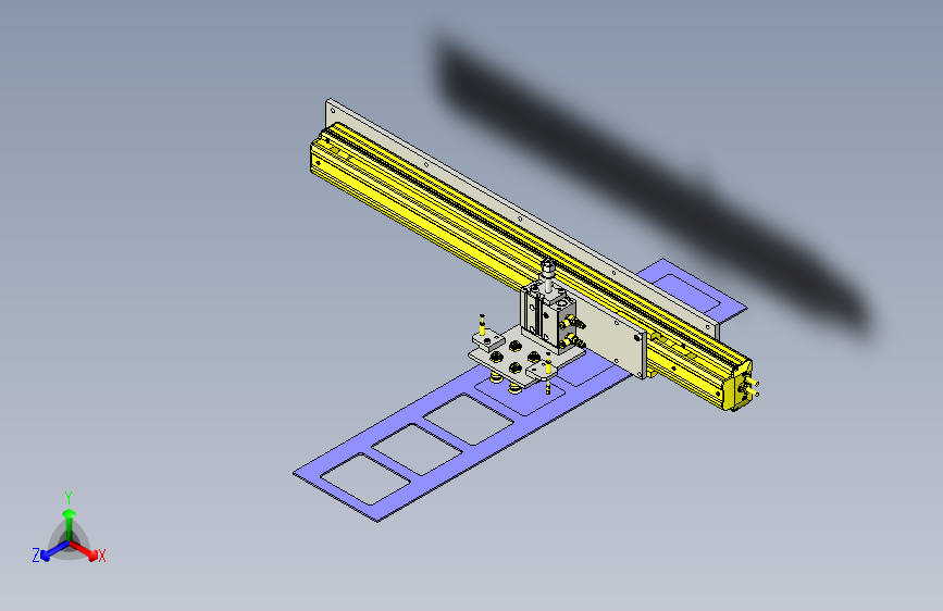 一种轻量零件移载机