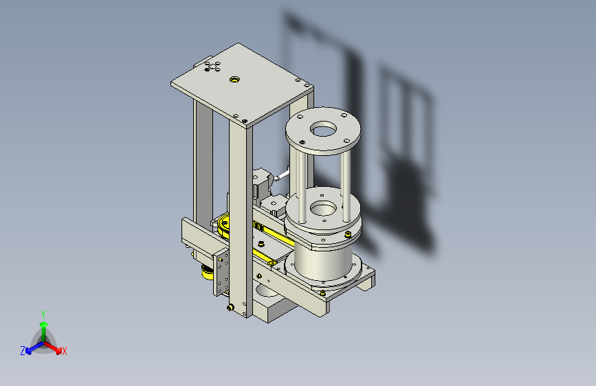 一种升降和翻转2轴搬运机构