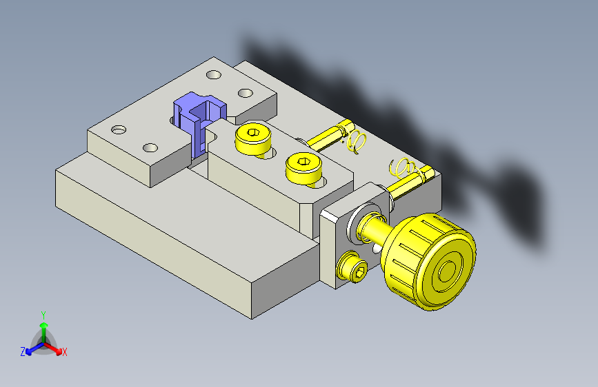 一种粘接夹具3D图纸