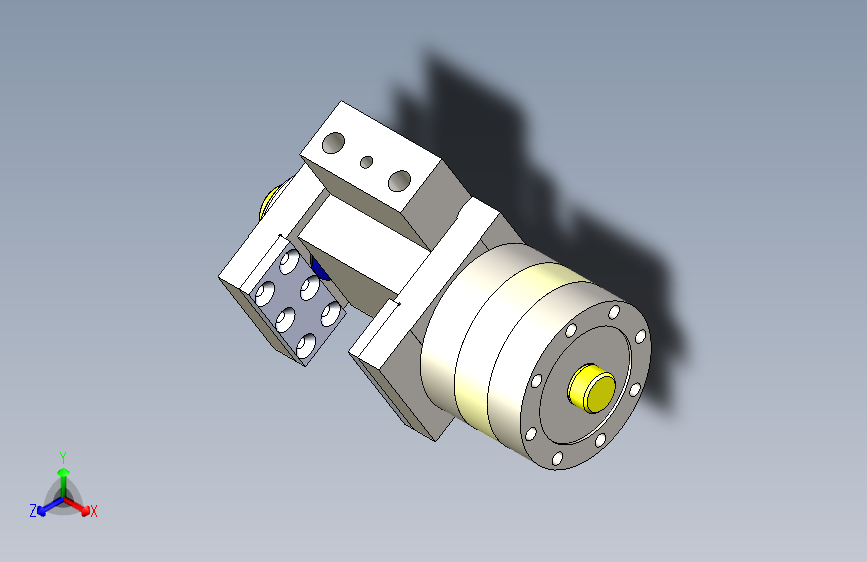 重型数控落地镗铣机床设备3D