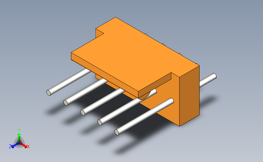 User Library-Connector Type-K 5-Pin_ (3) 主视图