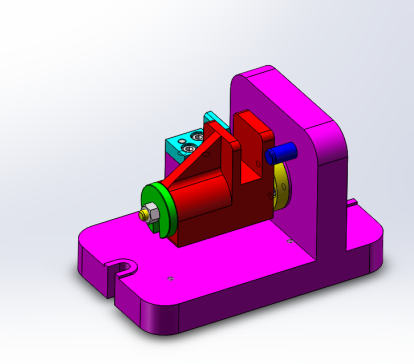 拨叉（831003）铣18mm槽     夹具设计【含三维SW】==1444394