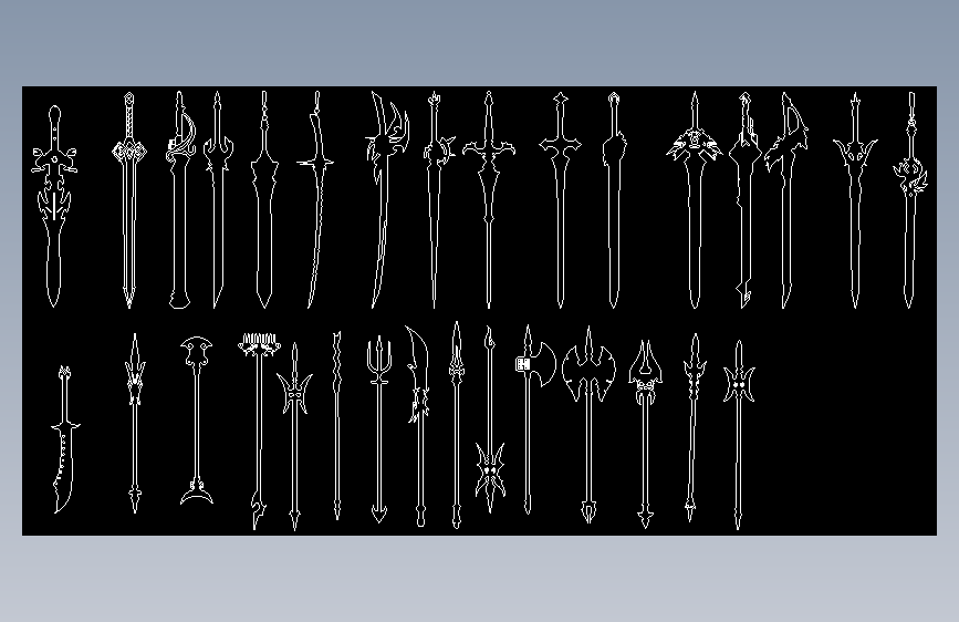 31款刀剑