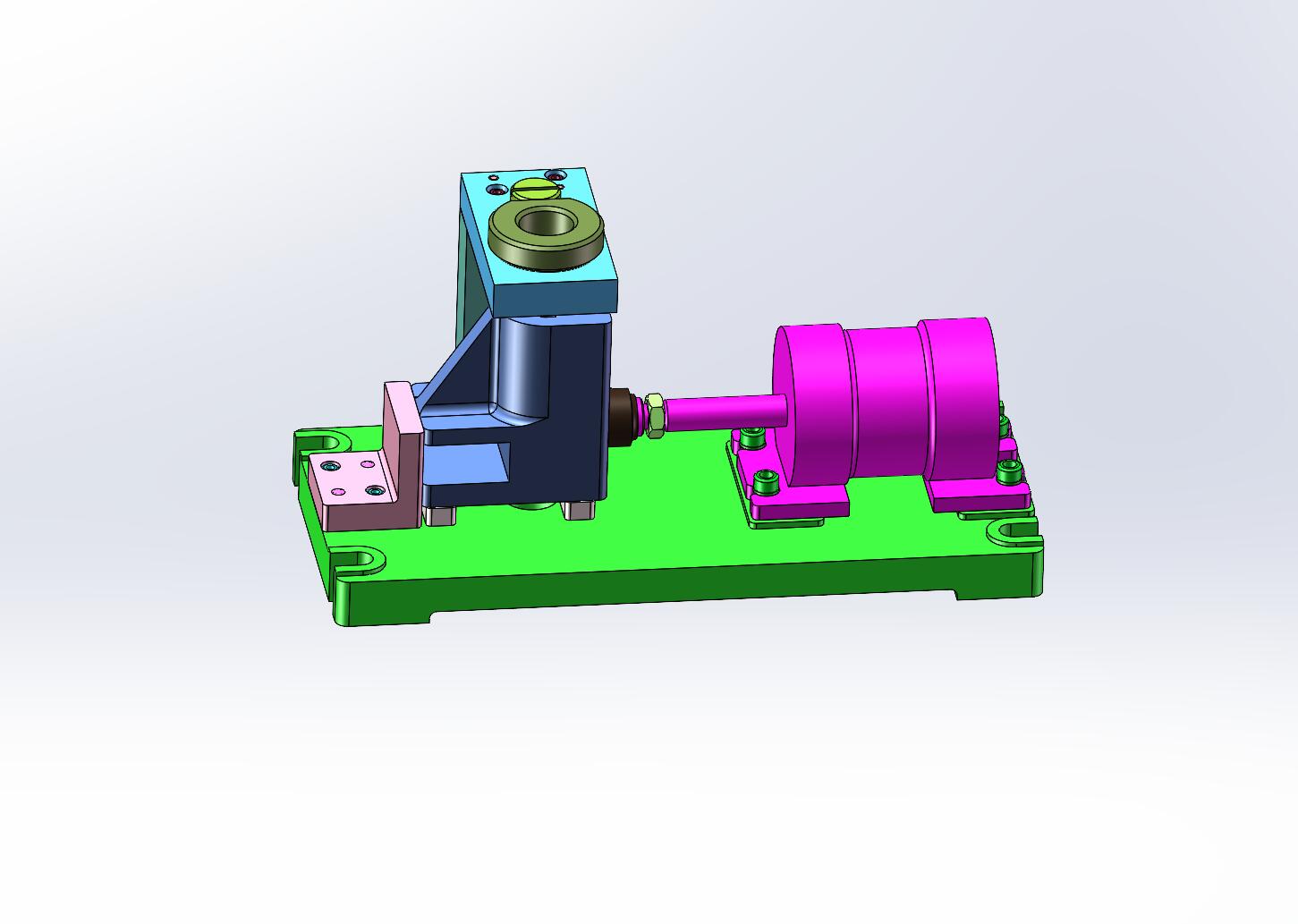 ca6140机床拨叉（831003）工艺及钻φ22花键底孔夹具设计【气缸】【含三维SW】