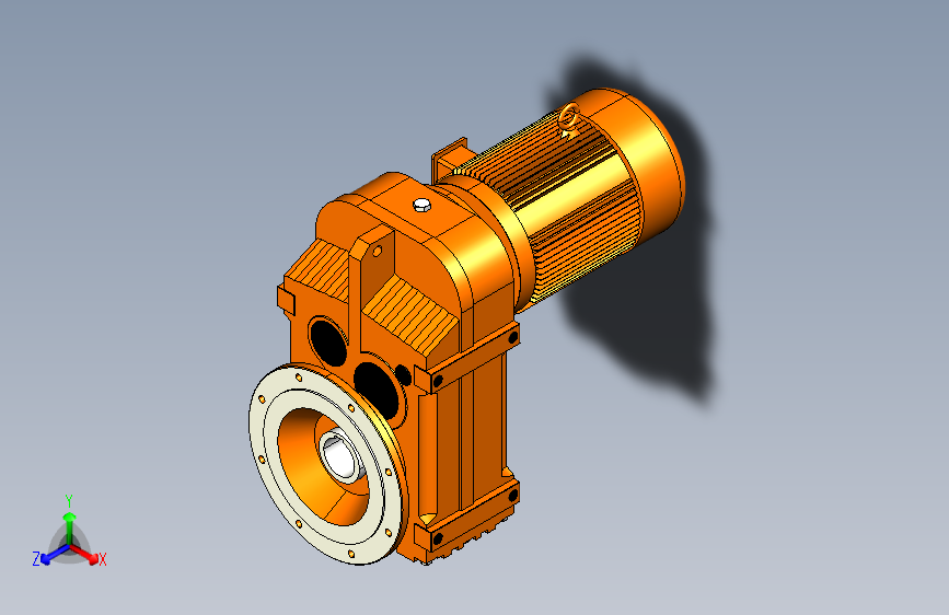 GFAF 平行轴-斜齿轮减速电机