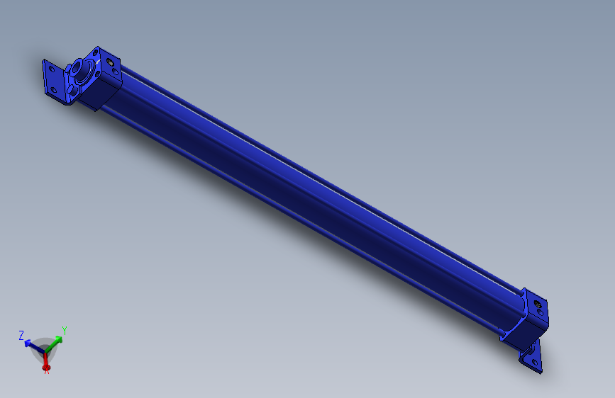 SMC手臂伸缩气缸32-500