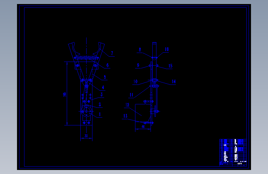 机械手-气动机械手设计