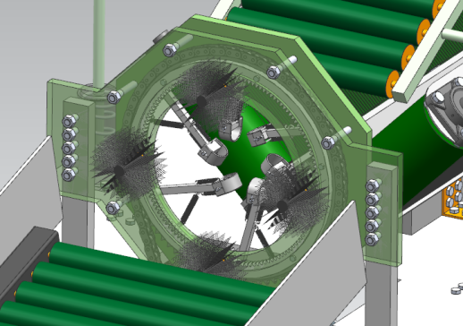 冬瓜自动削皮机