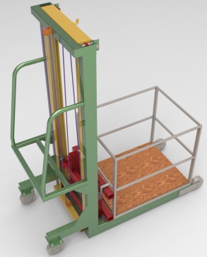 多节臂式升降叉车