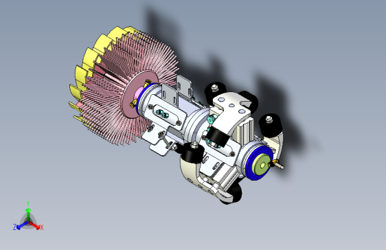 管道清污机器人