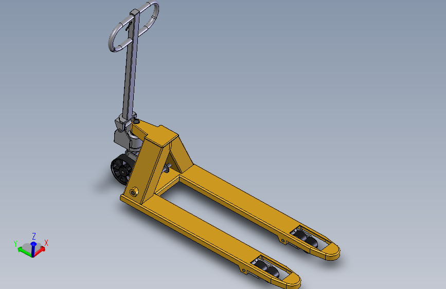 手动液压叉车 stp