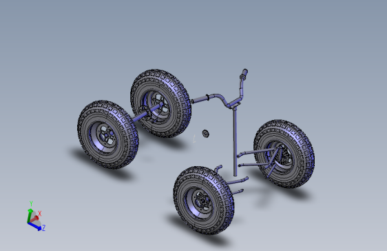 四轮汽油摩托车 stp