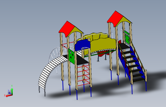 游乐园滑滑梯  SW16