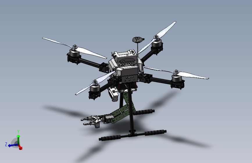 ZD550无人机搬运机械手